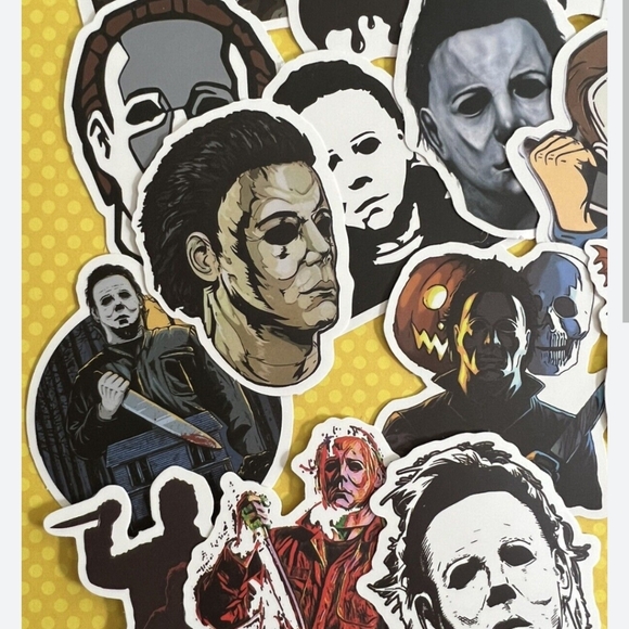 10 Michael myers stickers - Picture 8 of 9